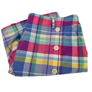 Ralph Lauren Skort Womens 6 Polo Golf Coastal Preppy Plaid Preppy Classic